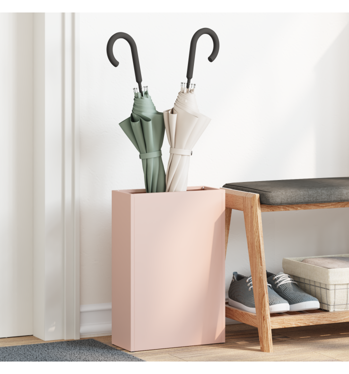 Porte-parapluies Rose Métal Moyenne Porte-parapluies rose | Mobilier & Déco