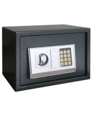 Coffre-fort numérique électronique gris foncé 35x25x25 cm en acier | Mobilier & Déco