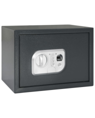 Coffre électronique numérique avec verrouillage par empreinte digitale 25x35x25 cm en acier | Mobilier & Déco