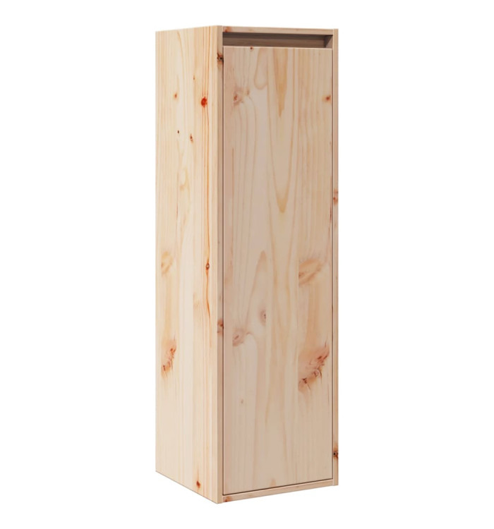 Armoire murale 30x30x100 cm Bois de pin massif | Mobilier & Déco