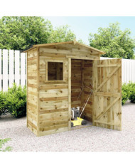 Abri de stockage de jardin Bois de pin imprégné | Mobilier & Déco