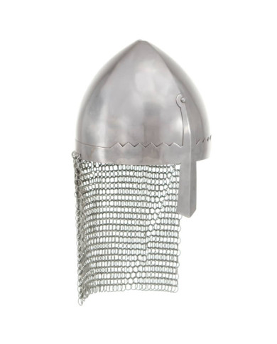 Casque de chevalier antique pour GN Argenté Acier | Mobilier & Déco