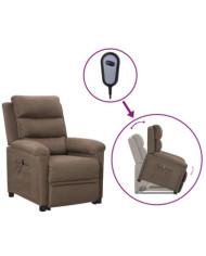 Fauteuil Taupe Tissu | Mobilier & Déco