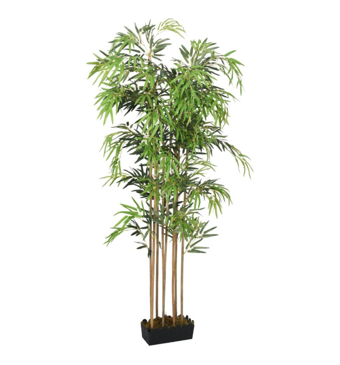 Bambou artificiel 1095 feuilles 150 cm vert | Mobilier & Déco