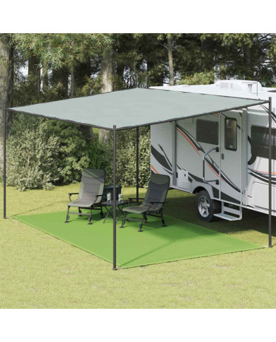 Tapis de tente vert clair 300x500 cm PEHD | Mobilier & Déco