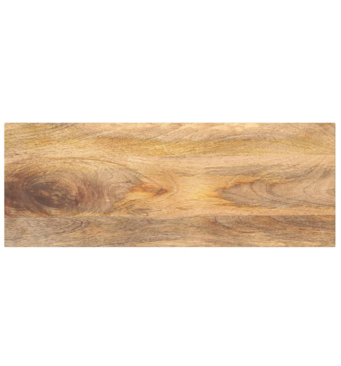 Dessus de table 70x30x2,5 cm rectangulaire bois massif manguier | Mobilier & Déco