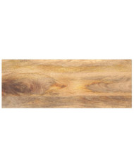 Dessus de table 70x30x2,5 cm rectangulaire bois massif manguier | Mobilier & Déco