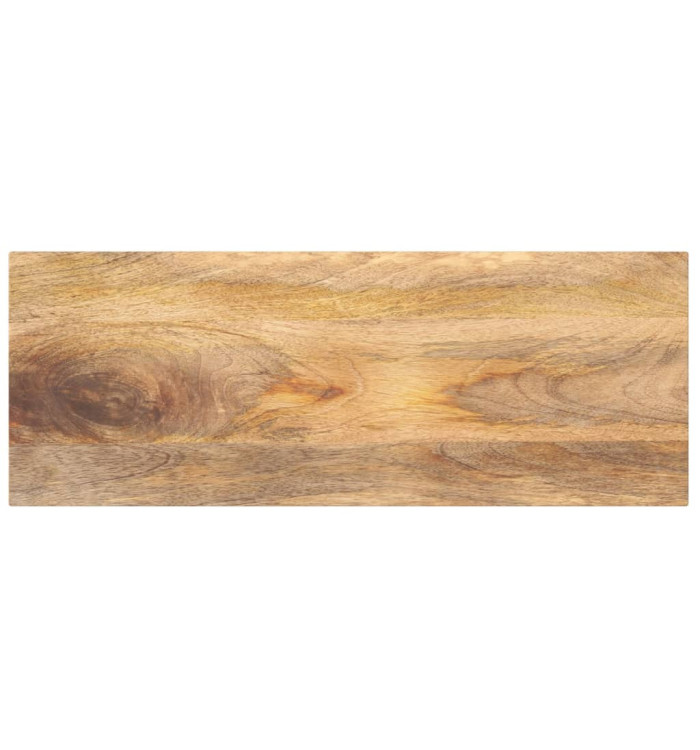 Dessus de table 70x20x2,5 cm rectangulaire bois massif manguier | Mobilier & Déco