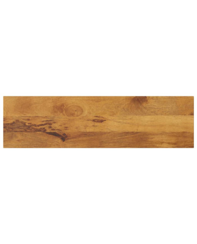Dessus de table 120x20x2,5cm rectangulaire bois massif manguier | Mobilier & Déco