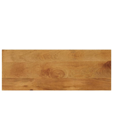 Dessus de table 70x20x2,5 cm rectangulaire bois massif manguier | Mobilier & Déco