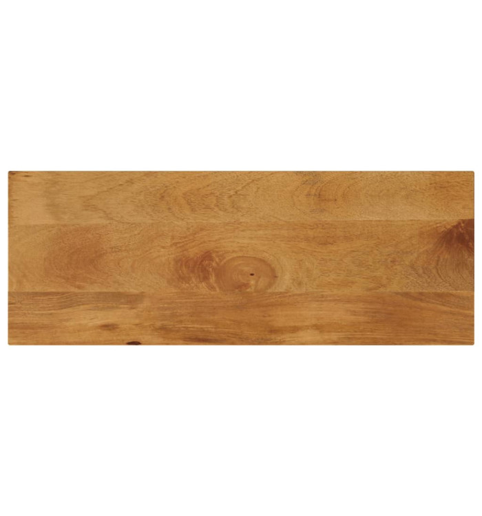 Dessus de table 70x20x2,5 cm rectangulaire bois massif manguier | Mobilier & Déco