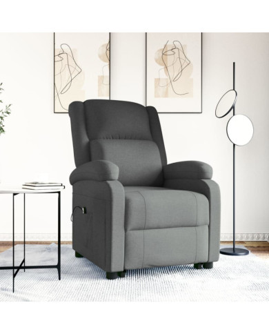 Fauteuil Gris foncé Tissu | Mobilier & Déco