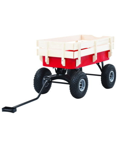 Chariot à main 150 kg Rouge | Mobilier & Déco