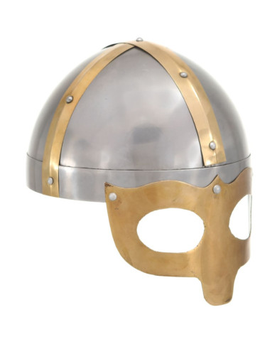 Casque de viking de réplique antique pour GN Argenté Acier | Mobilier & Déco