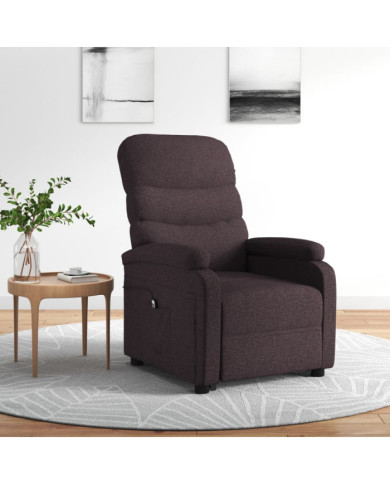 Fauteuil Marron foncé Tissu | Mobilier & Déco