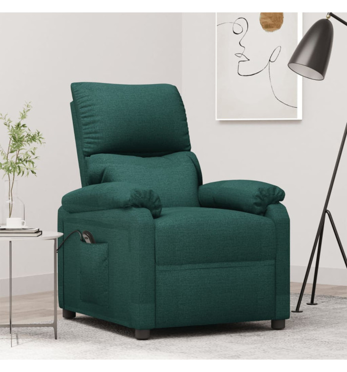 Fauteuil Vert foncé Tissu | Mobilier & Déco