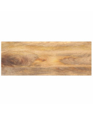 Dessus de table 90x20x2,5 cm rectangulaire bois massif manguier | Mobilier & Déco