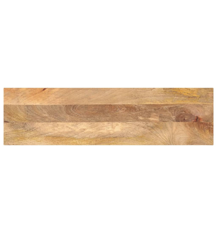 Dessus de table 100x40x2,5cm rectangulaire bois massif manguier | Mobilier & Déco