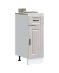 Armoire de cuisine Porto sonoma gris bois d'ingénierie | Mobilier & Déco