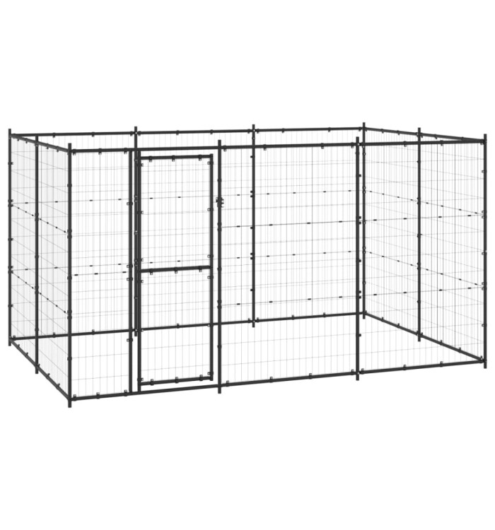 Chenil extérieur Acier 7,26 m² | Mobilier & Déco