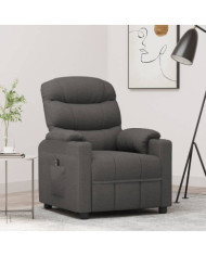 Fauteuil Gris foncé Tissu | Mobilier & Déco