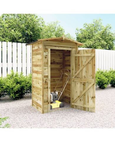 Abri de stockage de jardin Bois de pin imprégné | Mobilier & Déco