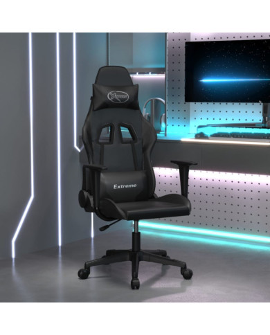 Chaise de jeu Noir Similicuir | Mobilier & Déco