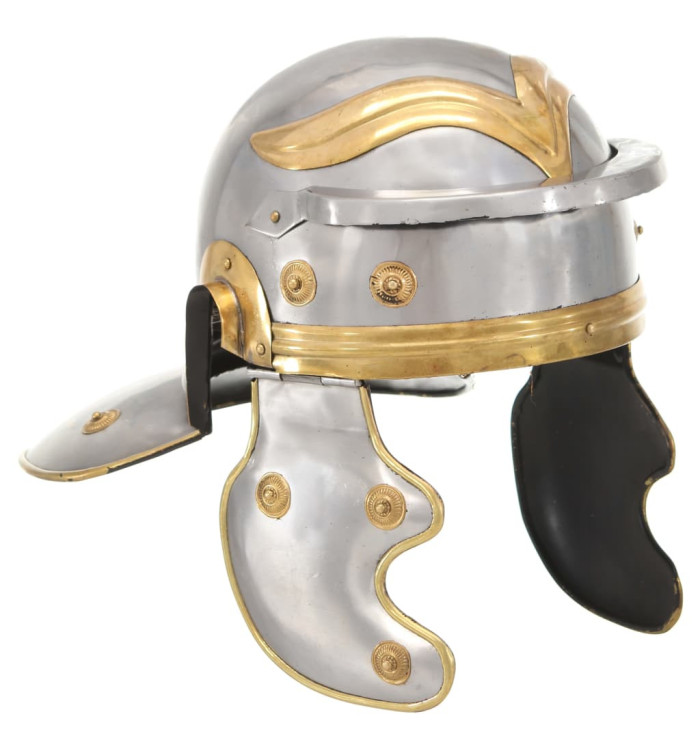 Casque de soldat romain antique pour GN Argenté Acier | Mobilier & Déco