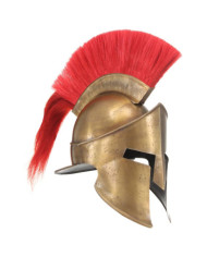 Casque de guerrier grec antique pour GN Laiton Acier | Mobilier & Déco