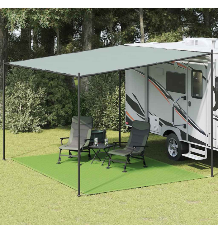 Tapis de tente vert clair 300x400 cm PEHD | Mobilier & Déco