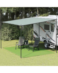 Tapis de tente vert clair 300x400 cm PEHD | Mobilier & Déco