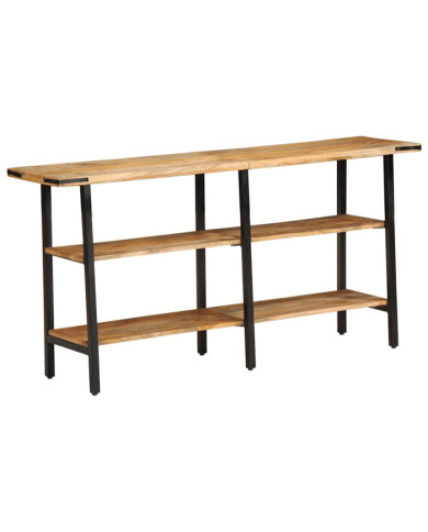 Table console 140x35x70 cm bois de manguier massif | Mobilier & Déco