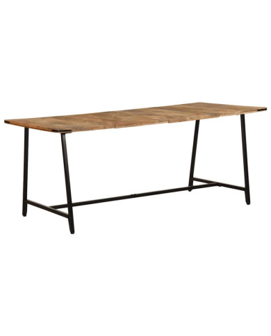 Table à dîner 180x90x75 cm bois de manguier massif | Mobilier & Déco