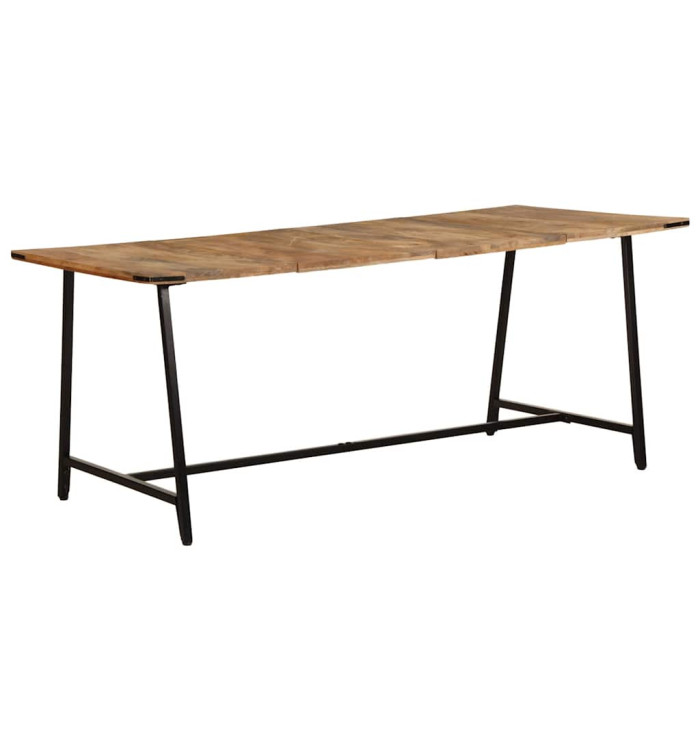 Table à dîner 180x90x75 cm bois de manguier massif | Mobilier & Déco
