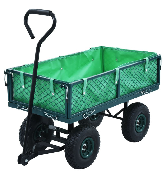 Chariot à main de jardin Vert 250 kg | Mobilier & Déco