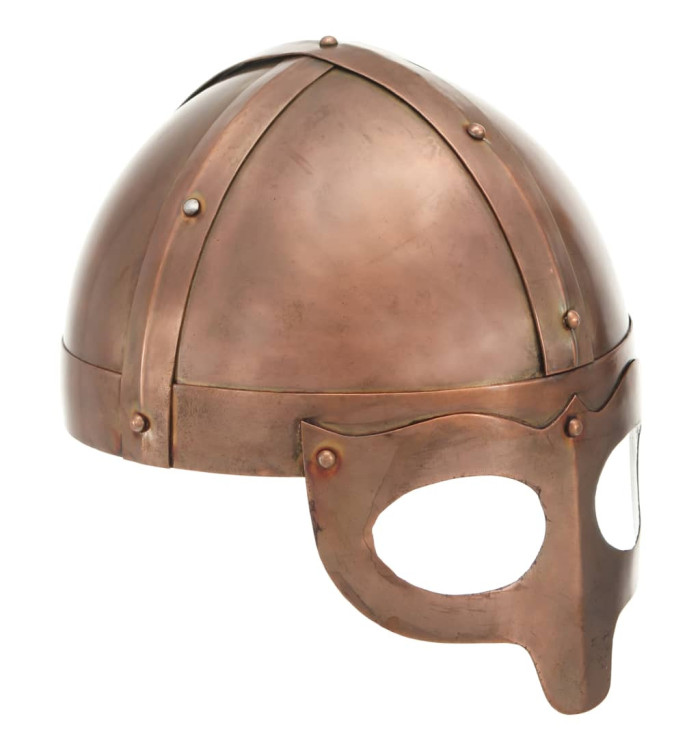 Casque de viking de réplique antique pour GN Cuivre Acier | Mobilier & Déco