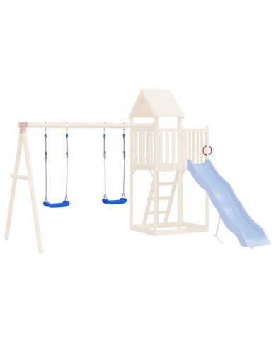 Sièges de balançoire avec cordes 2 pcs bleu 37x15 cm PE | Mobilier & Déco