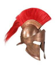 Casque de guerrier grec antique pour GN Cuivre Acier | Mobilier & Déco