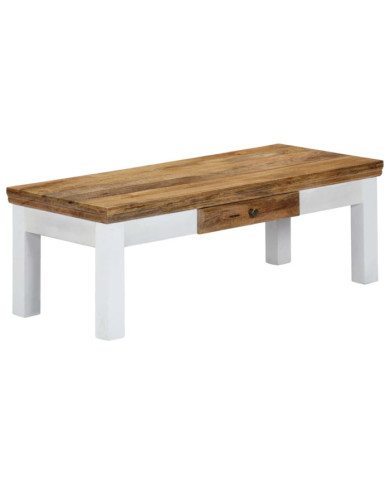 Table basse 110x50x40 cm Bois de manguier massif | Mobilier & Déco