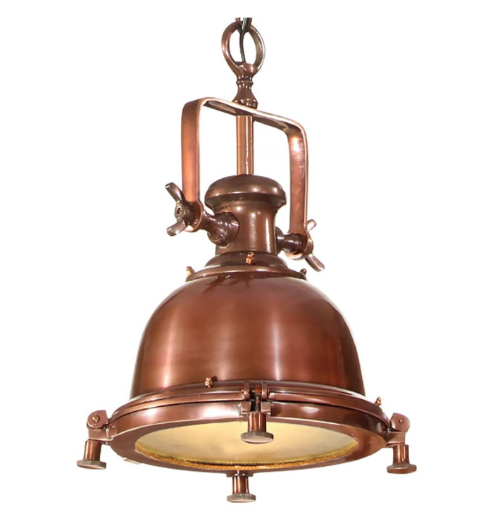 Lampe suspendue 35x35x153 cm aluminium | Mobilier & Déco