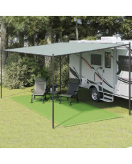 Tapis de tente vert clair 250x550 cm PEHD | Mobilier & Déco