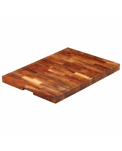 Planche à découper 60x42x4 cm bois d'acacia massif | Mobilier & Déco