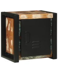 Armoire Murale de Salle de Bain Multicolore Bois Récupéré Moyenne | Mobilier & Déco