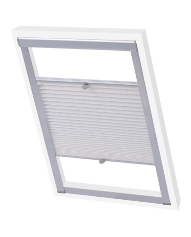 Store plissé Blanc SK06 | Mobilier & Déco