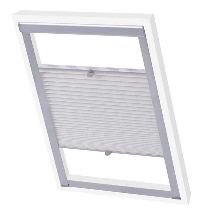 Store plissé Blanc SK06 | Mobilier & Déco