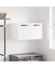 Armoire murale Blanc brillant 60x36,5x35 cm Bois d'ingénierie | Mobilier & Déco