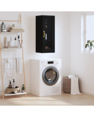 Armoire murale noir 34,5x34x90 cm | Mobilier & Déco
