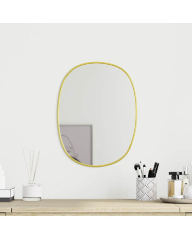 Miroir mural Doré 30x25 cm | Mobilier & Déco