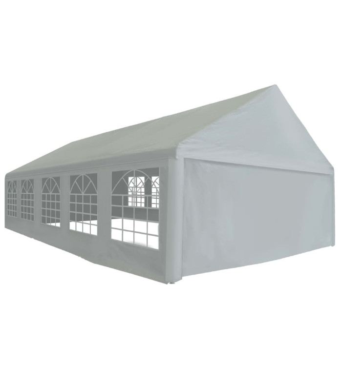 Tente de rangement PE 5 x 10 m Gris | Mobilier & Déco