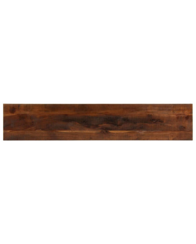 Dessus de table 160x30x2,5cm rectangulaire bois massif récupéré | Mobilier & Déco